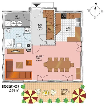 Ferienhaus Freddy